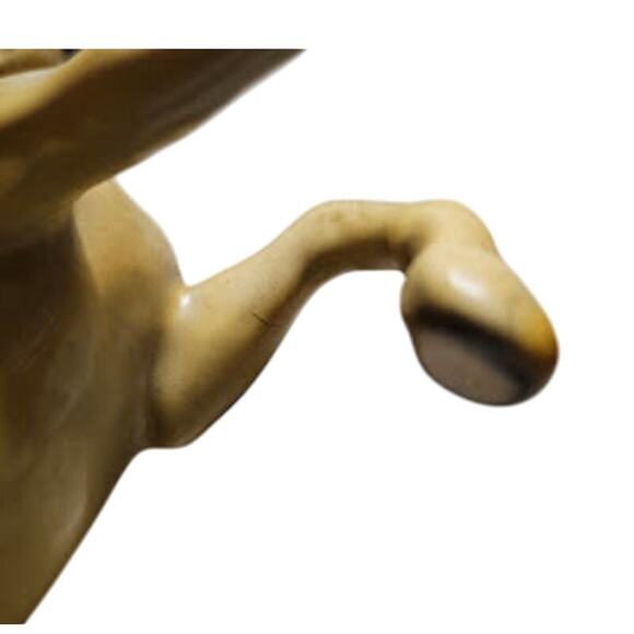 Palomino Mustang Porcelain Sculpture VTG 1950s  by Mortens Studio Running - Picture 10 of 10